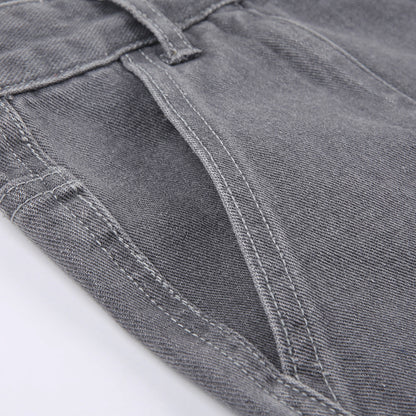 Low Rise Denim Cargo