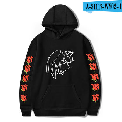 Unisex Rose Hoodie