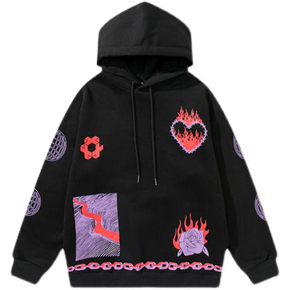 Flame  Hoodie