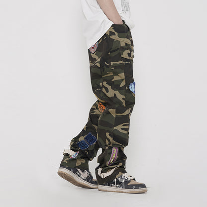 Multi-pocket Camo Cargo